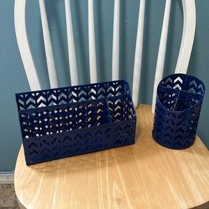 Pen and notebook holder